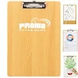 Standard-Sized Documents Wooden Clipboard | https://www.bestnamebadges.com