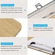 Standard-Sized Documents Wooden Clipboard | https://www.bestnamebadges.com