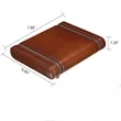 Leather Cigar Case | https://www.bestnamebadges.com