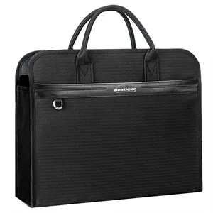 Large Capacity Briefcase Oxford Cloth Waterproof File Bag