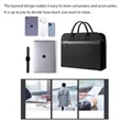 Large Capacity Briefcase Oxford Cloth Waterproof File Bag | https://www.bestnamebadges.com