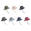 Summer Outdoor Breathable Mesh Bucket Hat | https://www.bestnamebadges.com