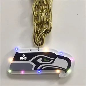 Custom EVA Foam Team Glow Necklace