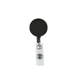 Custom Retractable ID Card Badge Holder w/ Crocodile Clip | https://www.bestnamebadges.com