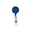 Custom Retractable ID Card Badge Holder w/ Crocodile Clip | https://www.bestnamebadges.com