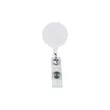 Custom Retractable ID Card Badge Holder w/ Crocodile Clip | https://www.bestnamebadges.com