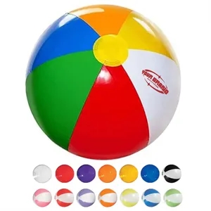 Summer Outdoor Rainbow Color PVC Sports Pool Beach Ball