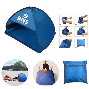 Pop-Up Beach Sun Shelter Headrest Tent