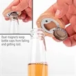 Sustainable Ecomagnet Bamboo Bottle Opener For Customized | https://www.bestnamebadges.com