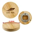 Sustainable Ecomagnet Bamboo Bottle Opener For Customized | https://www.bestnamebadges.com