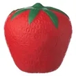 Strawberry Shaped Stress Reliever w/ Custom Logo | https://www.bestnamebadges.com