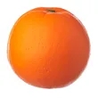 Orange Shaped Stress Reliever w/ Custom Logo | https://www.bestnamebadges.com