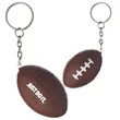 Foot Ball Shaped Stress Reliever w/ Keychains | https://www.bestnamebadges.com