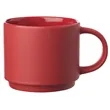 Stackable Ceramic Coffee Mugs | https://www.bestnamebadges.com