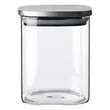 Branson Glass Storage Square Jars, 30 oz. | https://www.bestnamebadges.com