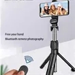 Portable Fold Tripod Selfie Stick With Remote And Light | https://www.bestnamebadges.com
