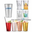 Custom Logo 500ml Reusable Aluminum Cup | https://www.bestnamebadges.com