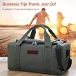 Canvas Duffel Bag Travel | https://www.bestnamebadges.com
