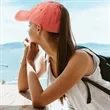 Ponytail Baseball Caps | https://www.bestnamebadges.com