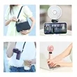 Portable USB Rechargeable with LED Display Handheld Fan | https://www.bestnamebadges.com