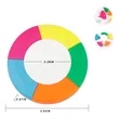 Customizable Round Multicolor Highlighter | https://www.bestnamebadges.com