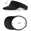 Sport  Empty Top  Sun Visor Caps | https://www.bestnamebadges.com