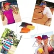 Sport  Empty Top  Sun Visor Caps | https://www.bestnamebadges.com