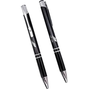 Customizable Push Button Ballpoint Pen