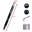 Customizable Push Button Ballpoint Pen | https://www.bestnamebadges.com