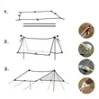 Custom Waterproof Tent Tarp for Camping | https://www.bestnamebadges.com