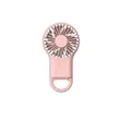 Rechargeable Handheld Fan With Carabiner | https://www.bestnamebadges.com