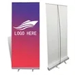 Customizable Advertising Telescopic Banner Bracket | https://www.bestnamebadges.com