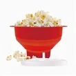 Microwave Popcorn Popper Maker Collapsible Bowl with Handles | https://www.bestnamebadges.com