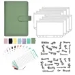 A6 PU Leather Budget Binder | https://www.bestnamebadges.com