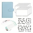 A6 PU Leather Budget Binder | https://www.bestnamebadges.com