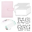 A6 PU Leather Budget Binder | https://www.bestnamebadges.com