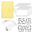 A6 PU Leather Budget Binder | https://www.bestnamebadges.com