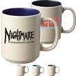 Two Tone Matte Coffee Mugs | https://www.bestnamebadges.com