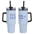 Outpost 40 oz Stainless Steel/Polypropylene Mug | https://www.bestnamebadges.com