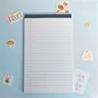 Lined Note Pad | https://www.bestnamebadges.com