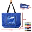 Customized High-Capacity Waterproof Folding Handbag | https://www.bestnamebadges.com