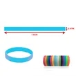 Custom Luminous Silicone Bracelet | https://www.bestnamebadges.com