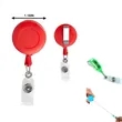 Custom Round Retractable Badge Holder | https://www.bestnamebadges.com