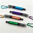 5-In-1 Light Up Stylus Touchscreen Carabiner Ballpoint Pen | https://www.bestnamebadges.com