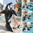 Ride-On Inflatable Pool Float | https://www.bestnamebadges.com