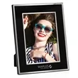 Grenada Frame - Black/Silver | https://www.bestnamebadges.com