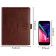 A5 Journal Binder Leather Premium Business Diary Notebook | https://www.bestnamebadges.com