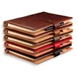 A5 Journal Binder Leather Premium Business Diary Notebook | https://www.bestnamebadges.com
