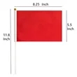 Spring Outdoor Garden Party Festive Hand-Waving Flag | https://www.bestnamebadges.com