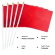 Spring Outdoor Garden Party Festive Hand-Waving Flag | https://www.bestnamebadges.com